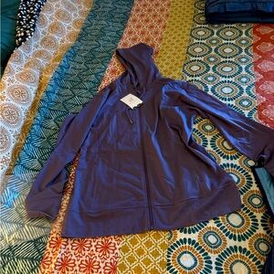 Beautiful, Purple merino wool hoodie